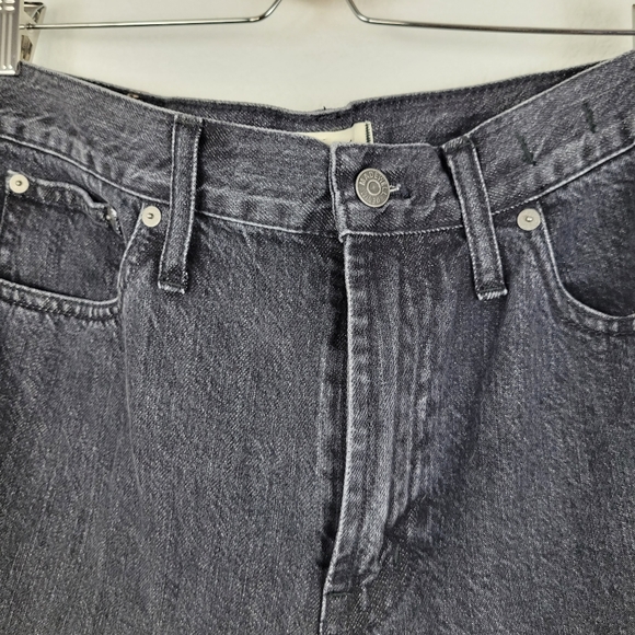 Madewell the perfect vintage black distressed jeans - Picture 13 of 15